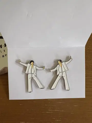 동방신기 ZONE 니코이치 핀 배지