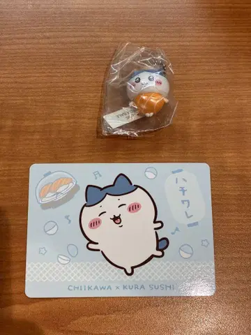 쿠라스시 하치와레 벳쿠라폰! 피규어 콜라보 메뉴 카드 묶음 판매