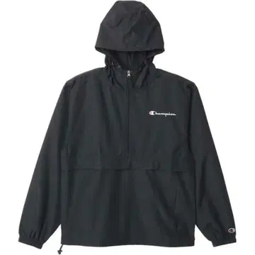 챔피온 블랙 하프 지퍼 후디드 자켓 XL
