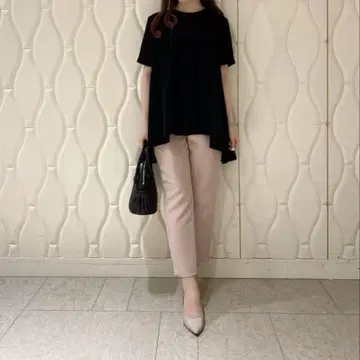 아베닐 에투알 절개 플레어 블라우스 36