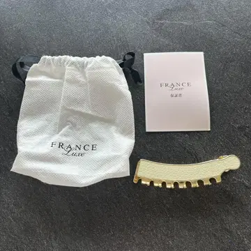FRANCE Luxe 골드 헤어 클립
