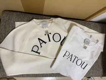 PATOU 로고 스웨터 및 티셔츠 사이즈 L