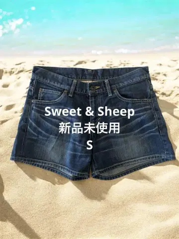 Sweet & sheep 숏 데님 팬츠 S