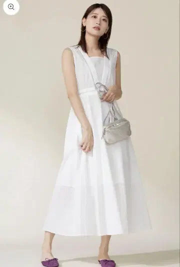 Audire Flower broidery lace dress