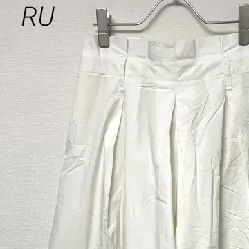 RU 가우초 팬츠 허리 밴딩 심플 안감 부착 포켓 부착 넉넉한