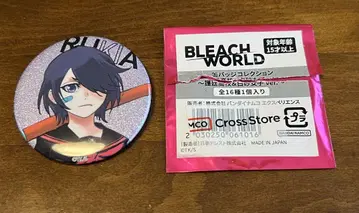 BLEACH WORLD 글리터 캔뱃지 후목 루키아