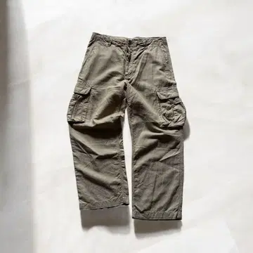 J.Crew 80년대-90년대 리넨 와이드 카고 팬츠