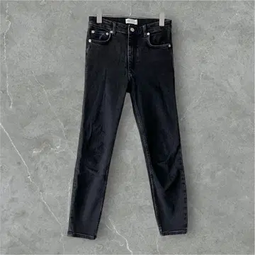 자라 / 블랙 스키니 데님 스트레치 EUR 36