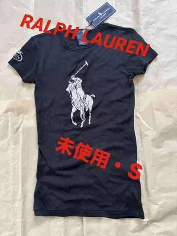 Ralph Lauren 블랙 티셔츠 S USOPEN 미사용 테니스