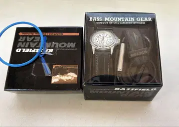 P627 미사용품 남성용 손목시계 BASS MOUNTAIN GEAR
