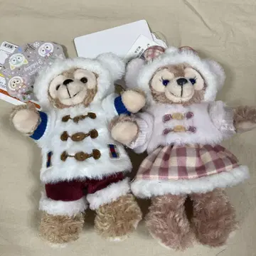 더피 셰리 메이 봉제 인형 배지 윈터 홀리데이 누이바
