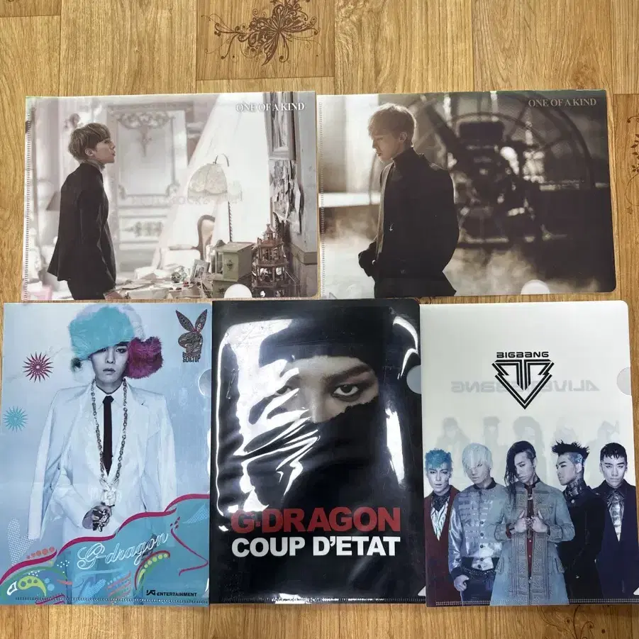 G-DRAGON | 지드래곤 Big Bang G-dragon Clear File on Bunjang
