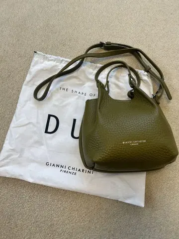 GIANNI CHIARINI 올리브 그린 숄더백 DUA