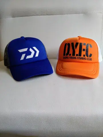 Daiwa Young Fishing Club 트래커 캡 2개 세트