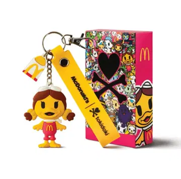 맥도날드 X TOKIDOKI 콜라보 키체인 버디 새상품