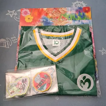 Mrs. GREEN APPLE 10 게임 셔츠 와펜 10종 포함