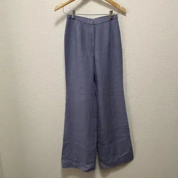 새상품급 ANNE KLEIN 언클라인 헴프 혼방 부츠 컷 팬츠