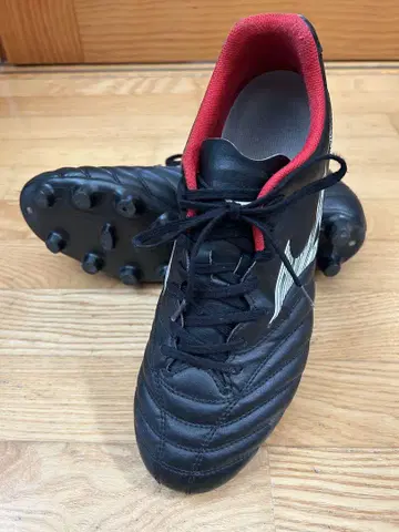 Mizuno 모나르시다 스파이크 슈즈 블랙/레드 27.0cm