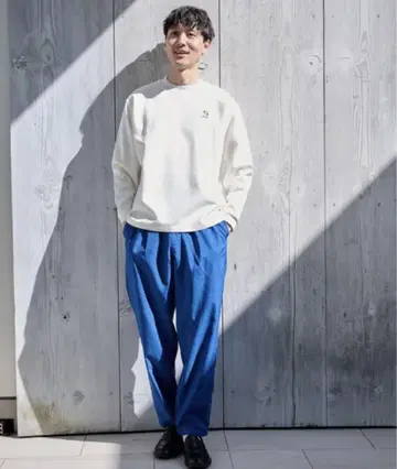 아놀드 파머 린넨 터치 이지 팬츠 블루