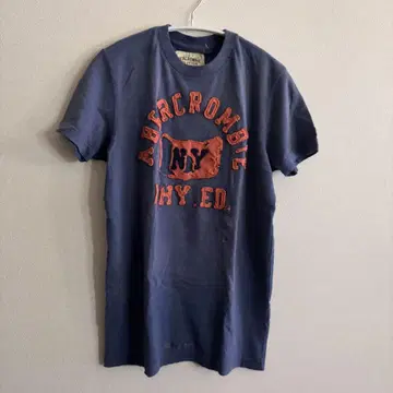 Abercrombie 네이비 티셔츠 아바클로 S 사이즈