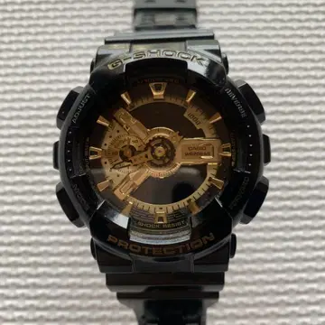 G-SHOCK 블랙 골드 WR200m