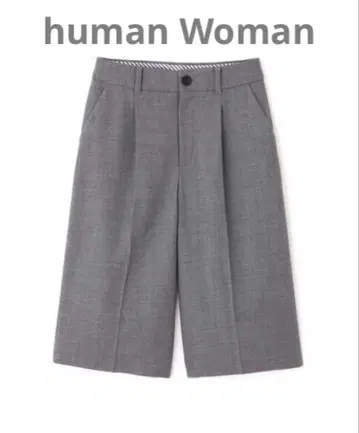 택 포함 새상품 human Woman 휴먼 우먼 하프 팬츠 M