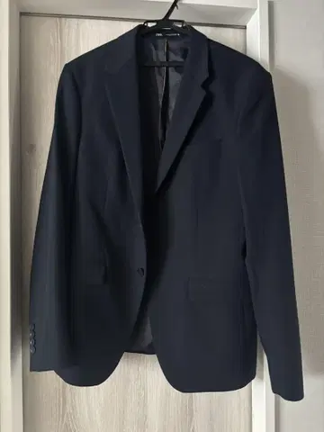 자라 네이비 테일러드 자켓 EUR 52