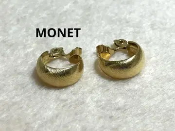 새상품급 MONET 모네 빈티지 귀찌 골드 컬러 돔형