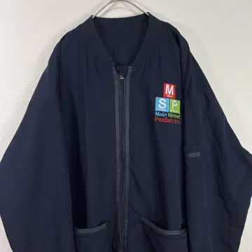 미국 구제 의류 00s msp 자수 집업 자켓 봄버 자켓