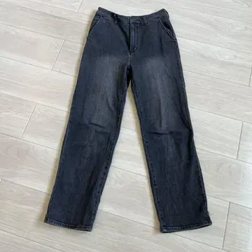 DU JOUR 블랙 스트레이트 데님 BC STOCK