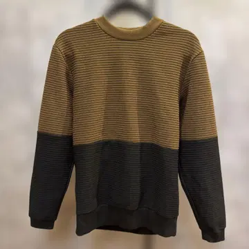 ZARA 리브 스웨터 브라운 블랙 S
