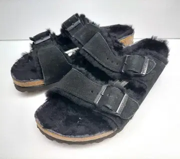 BIRKENSTOCK Arizona Shearling 36 블랙