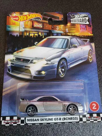 핫휠 NISSAN SKYLINE GT-R (BCNR33)
