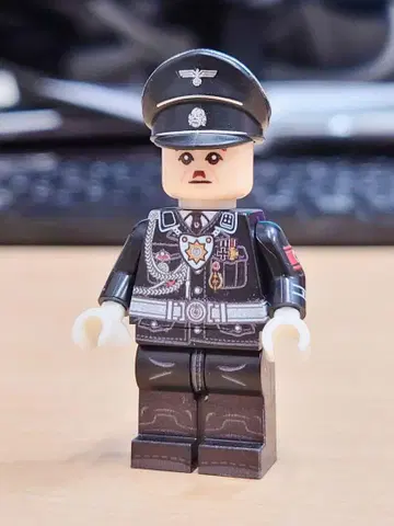레어 근위대 야전 헌병대 중령 레고 호환 레고 ww2 독일 미니 피규어
