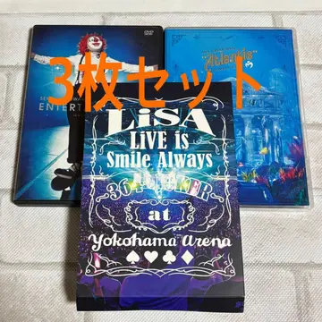 LiSA & 세카오와 & Mrs. GREEN APPLE 3장 세트 DVD