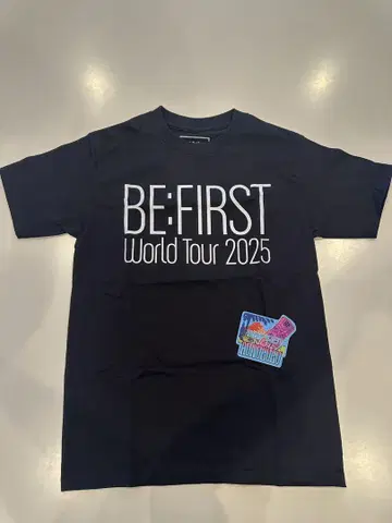BE:FIRST 월드 투어 2025 티셔츠 S와 스티커 세트