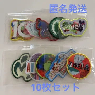 Mrs.GREEN APPLE 10 와펜 10개 세트
