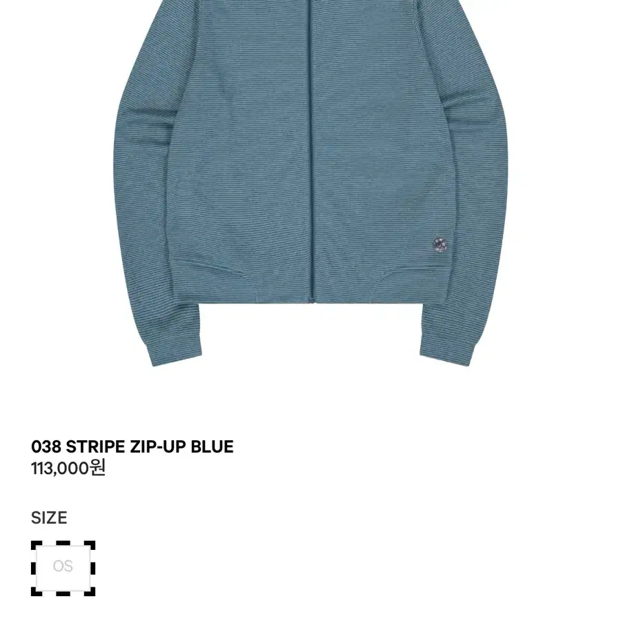 Koiseyo 038 Stripe Zip-Up Blue #coyseio,#코이세이오,#코이세