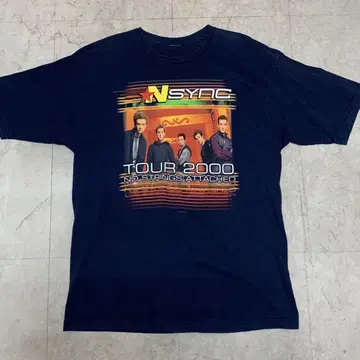 00s N'SYNC TOUR 티셔츠 인싱크 XL