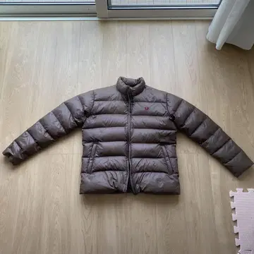 브라운 다운 자켓