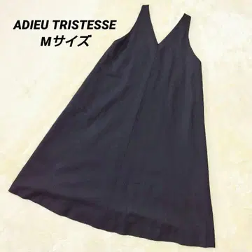 ADIEU TRISTESSE 블랙 롱 원피스 M 사이즈 38