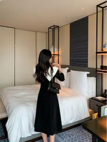 카라 부착 원피스