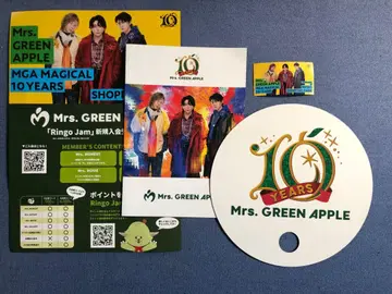 Mrs.GREEN APPLE 스티커 부채 타워 레코드 타워 레코드