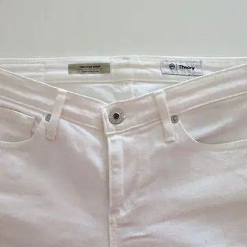 Theory 화이트 스키니 데님 SIZE25