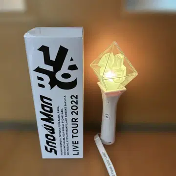 Snow Man LIVE TOUR 2022 응원봉