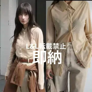 클라네 LAYERED SHEER SHIRTS