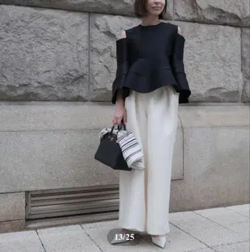 Heve 컷오프 실키 BL 블랙