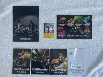 UVERworld 타워 레코드 스티커 덤 포함
