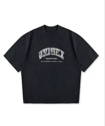 정가 14000엔 UNISEX 오버 사이즈 티셔츠 빈티지 가공
