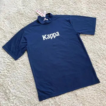 미사용 KAPPA 카파 반팔 모크넥 셔츠 네이비 남성용 L 골프